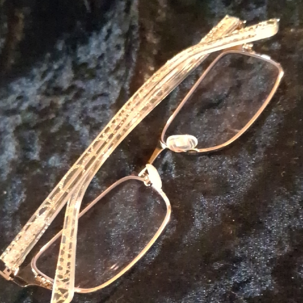 Bebe Black and Gold Glasses - Picture 7 of 11